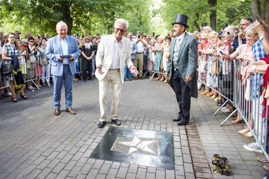 Ciechociński deptak sław